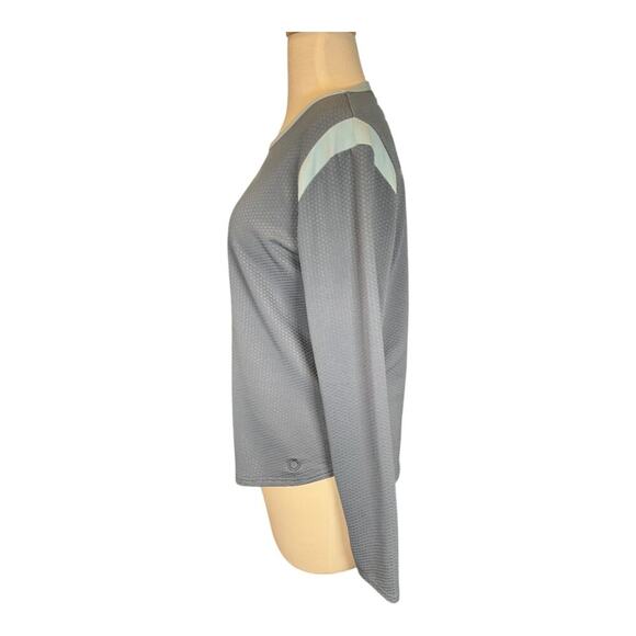 Nike Sphere Therma Blue Long Sleeve Running Shirt Women's SZ Medium Light Weight - Picture 6 of 11